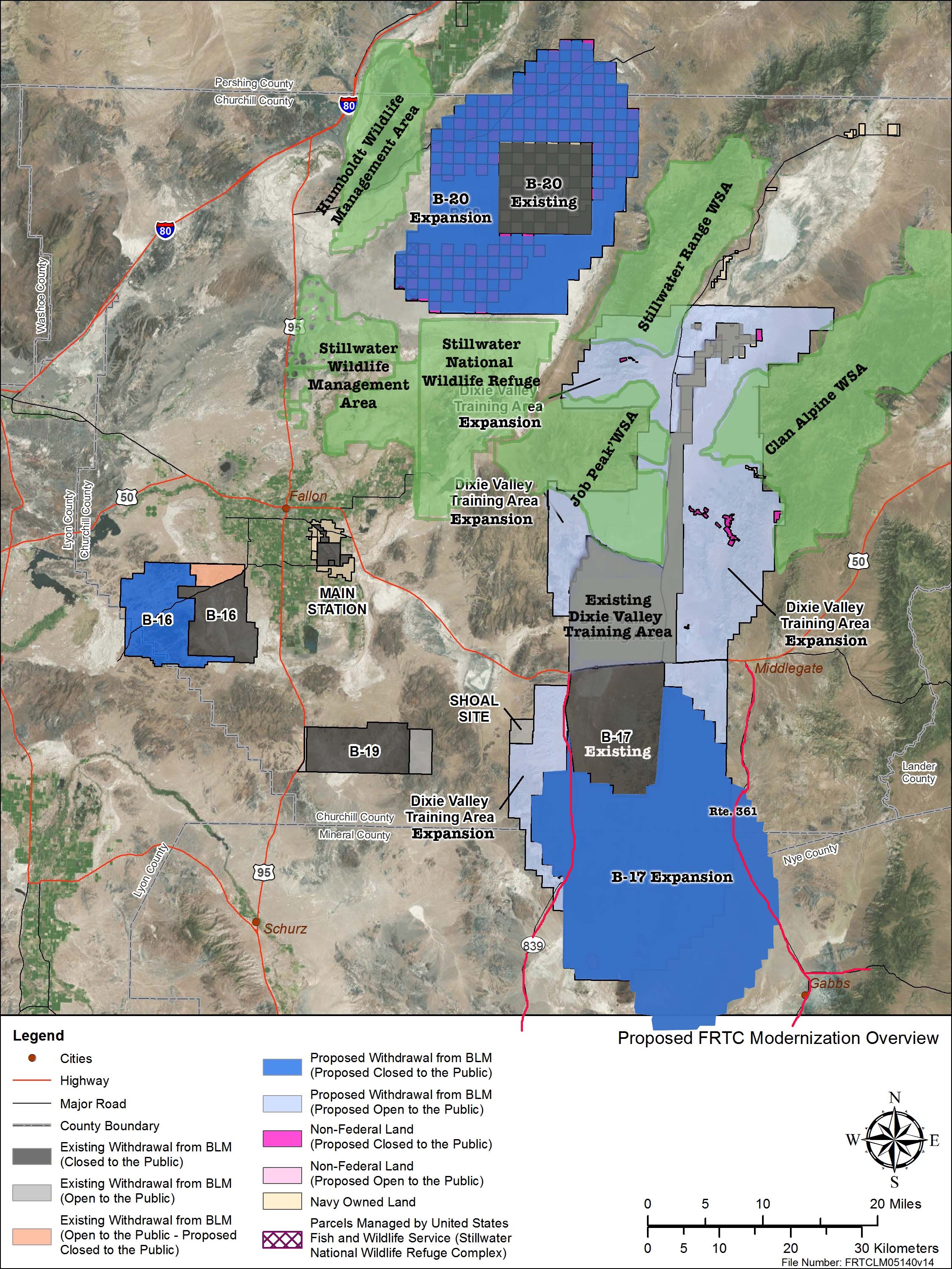 Fallon Range Training Complex Modernization US Navy Nevada Military ...